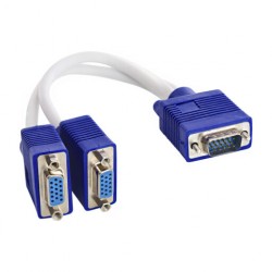 کابل تبدیل VGA یک به دو MW-NET