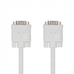 کابل VGA سفید طول 1.5 متر (آکبند)