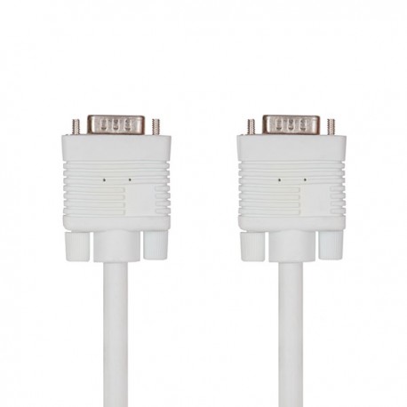 کابل VGA سفید طول 1.5 متر (آکبند)