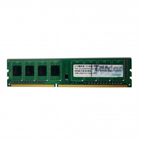 رم کامپیوتر اپیسر Apacer DDR3 1600MHZ ظرفیت 4 گیگابایت