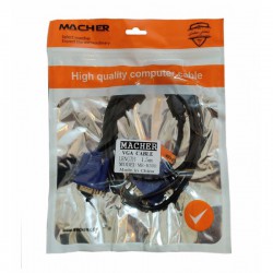 کابل VGA Macher مدل MR-K500 طول 1.5 متر (آکبند)