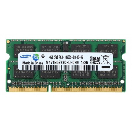 رم لپ تاپ سامسونگ Samsung DDR3 PC3 10600 1325Mhz ظرفیت 4 گیگابایت