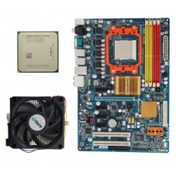 باندل مادربرد گیگابایت Gigabyte GA-MA770-S3 با پردازنده AMD Athlon 64 X2 4000 و فن