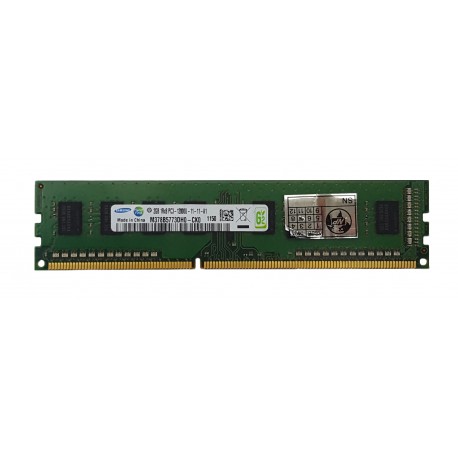 رم کامپیوتر سامسونگ Samsung DDR3 12800 1600MHz ظرفیت 2 گیگابایت