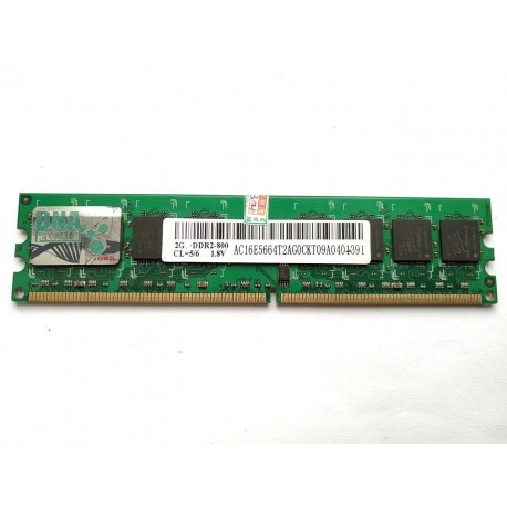 رم کامپیوتر گیل GeIL DDR2 6400 800MHz ظرفیت 2 گیگابایت