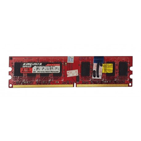 رم کامپیوتر کینگ باکس Kingbox DDR2 6400 800MHz ظرفیت 2 گیگابایت