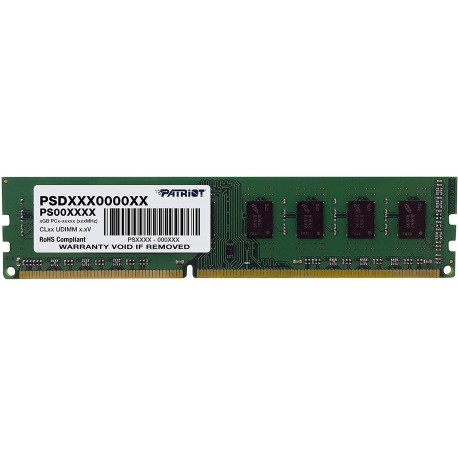 رم کامپیوتر پاتریوت Patriot DDR3 12800 1600MHz ظرفیت 4 گیگابایت