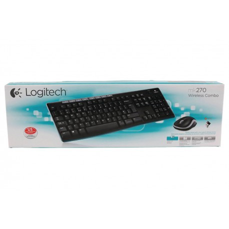 کیبورد و ماوس بی‌سیم لاجیتک مدل Combo MK270