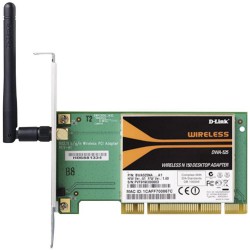 کارت شبکه وای فای Wifi Dlink PCI مدل DWA-525 بی سیم یک آنتن