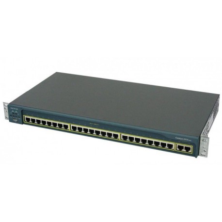 WS-C2950T-24 سوییچ شبکه 24 سیسکو مدیریتی کنسول دار 10/100/100