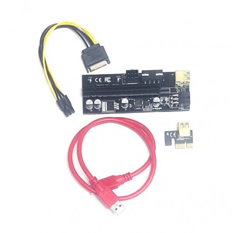 رایزر کارت گرافیک مبدل PCI Express X1 to X16 (آکبند)