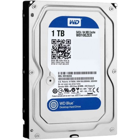 هارد دیسک اینترنال کامپیوتر وسترن دیجیتال مدل WD Blue ظرفیت 1 ترابایت 64 مگابایت کش (در حد نو)