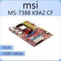 باندل استوک msi MS-7388 K9A2 CF + AMD Athlon7750 + FAN