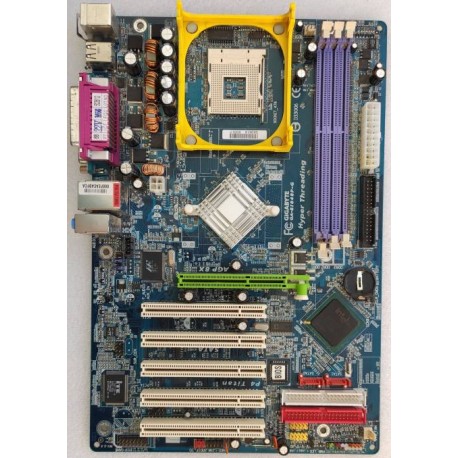 باندل GigaByte GA-۸I۸۴۸P با سلرون 2.53GHz رم 512+256 گرافیک 64MB