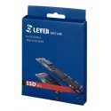حافظه اس اس دی لون دو شیار 128 گیگابایت آکبند گارانتی سایبر LEVEN M.2 SSD 128GB JM-600M.2