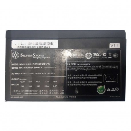 پاور کامپیوتر 500W Silver Stone st50f v1.1