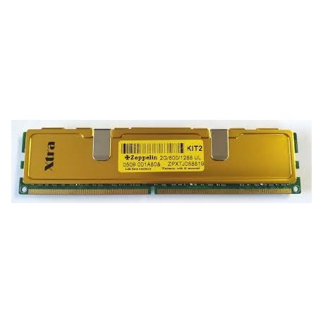 رم کامپیوتر زپلین Zeppelin DDR2 6400 800MHz ظرفیت 2 گیگابایت هیتسینک دار