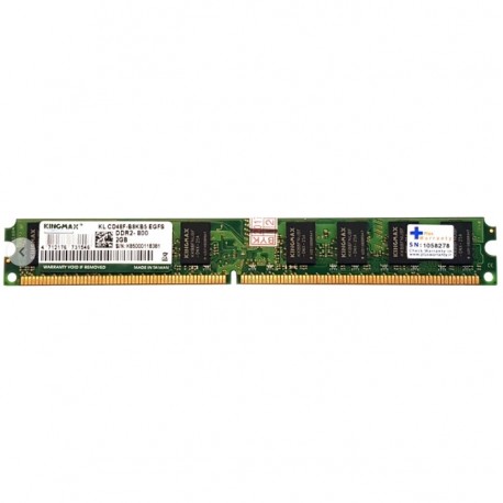 رم کامپیوتر مینی کینگ مکس mini Kingmax DDR2 6400 800MHz ظرفیت 2 گیگابایت