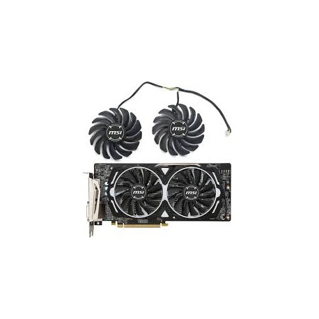 فن و هیتسینک MSI RX 580 GAMING X 8 GB