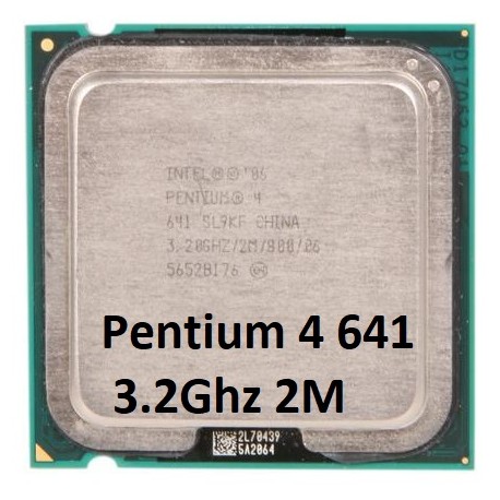 پردازنده مرکزی اینتل مدل Pentium 4 641 3.2Ghz 2M (نو - تری)