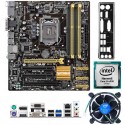 باندل مادربرد ایسوس ASUS Q87M-E و اینتل CPU i3 4330 فن و پنل