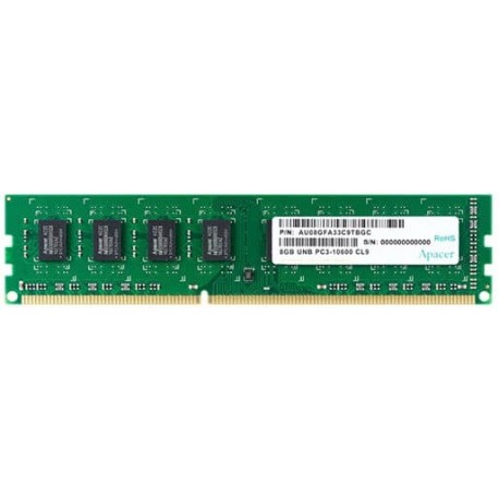 رم کامپیوتر اپیسر Apacer DDR3 12800 1600Mhz CL11 ظرفیت 8 گیگابایت
