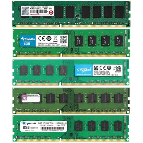 رم کامپیوتر DDR3 12800 1600MHz ظرفیت 8 گیگابایت