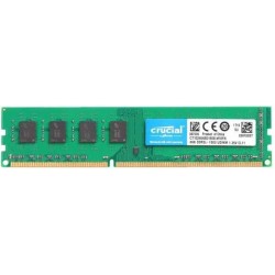 رم کامپیوتر کروشیال مدل Crucial DDR3L 1600MHZ PC3L 8GB 12800 CL11 ظرفیت 8 گیگابایت
