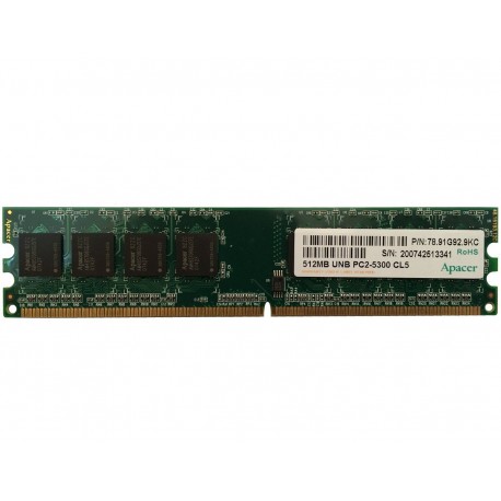 512M DDR2 5300 Apacer