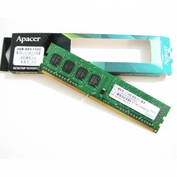رم کامپیوتر اپیسر Apacer DDR3 10600 1333MHz ظرفیت 4 گیگابایت پک اصلی