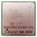 پردازنده اینتل سوکت 478 1M 800 2.8GHz (نو - تری)