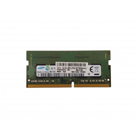 رم لپ تاپ سامسونگ Samsung DDR4 PC4 2133MHz ظرفیت 8 گیگابایت