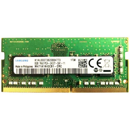 رم لپ تاپ سامسونگ Samsung 8GB DDR4 SODIMM 2400MHz PC4 ظرفیت هشت گیگابایت