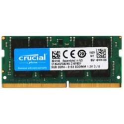 رم لپ تاپ کروشیال Crucial 8GB DDR4 SODIMM 2133MHz PC4 ظرفیت هشت گیگابایت