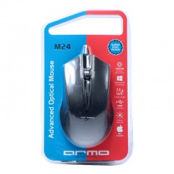 ماوس آرمو مدل M24 مشکی