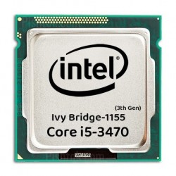 پردازنده اینتل سری Ivy Bridge مدل Core i5 3470 کارکرده
