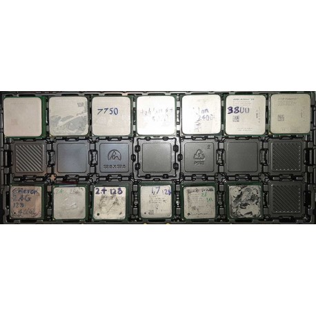 بیست و هفت عدد پردازنده پین دار AMD و اینتل سوکت 478 Intel LGA