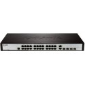 سوییچ مدیریتی لایه دو 24 پورت dlink des3200-28