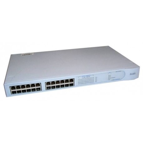 سوییچ مدیریتی لایه دو 24 پورت تری کام مدل 3Com 3C16985B SuperStack 2 Switch 3300 XM 24 Port 10/100