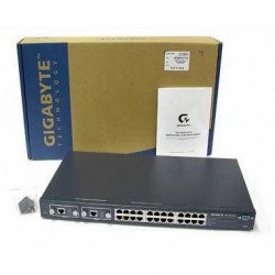 سوییچ مدیریتی لایه دو 24 پورت گیکابایت مدل GIGABYTE 24p GN-GSV2401M Switch