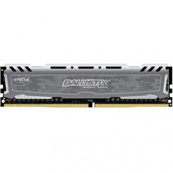رم کامپیوتر کارکرده هشت گیگابایت هیتسینک دار تک کاناله درحدنو Crucial Ballistix Sport 8GB DDR4 2400MHz U-DIMM PC4 CL16 SINGLE