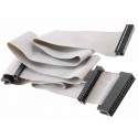 کابل پنج سوکت دیتا فلاپی دیسک CablesOnline 24-inch Universal Floppy Drive Ribbon Cable for 3.5 or 5.25in Drives, FF-001