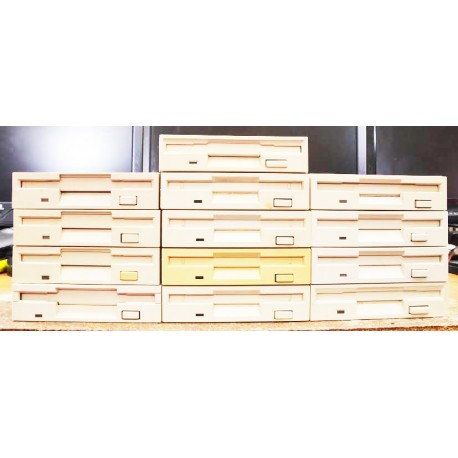 پک ده عددی فلاپی درایو کامپیوتر تست نشده FDD 3.5" 1.44MB FLOPPY DRIVE
