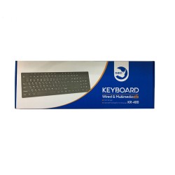 کیبورد kr-400 wired-multimedia