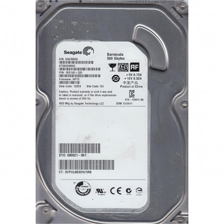 هارد دیسک اینترنال کامپیوتر سیگیت Seagate ظرفیت 500 گیگابایت با 1 ماه گارانتی شرکتی (آکبند)