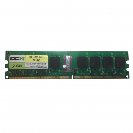 رم کامپیوتر PCX DDR2 800MHz ظرفیت 2 گیگابایت