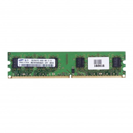 رم کامپیوتر سامسونگ DDR2 800MHz ظرفیت 2 گیگابایت