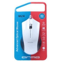 ماوس آرمو مدل M24 سفید