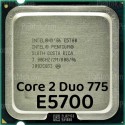 پردازنده مرکزی اینتل سری Core 2 Duo مدل E5700 (نو - تری)