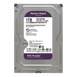 هارد دیسک اینترنال وسترن دیجیتال مدل WD Purple WD10PURZ ظرفیت 1 ترابایت